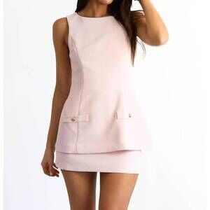NEW AMANDA UPRICHARD maven skort romper in mochi